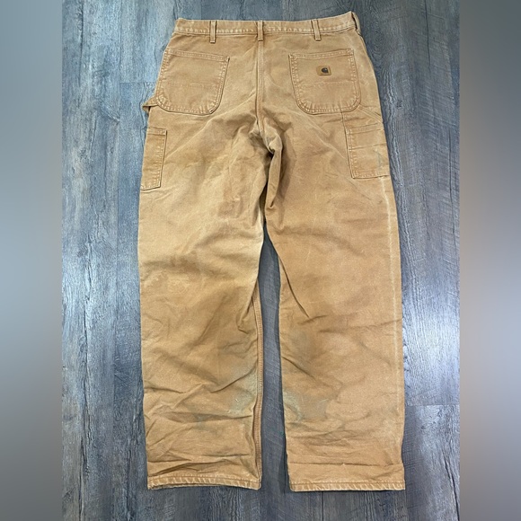 Carhartt Mens Fully Lined Work Pants - Picture 3 of 8